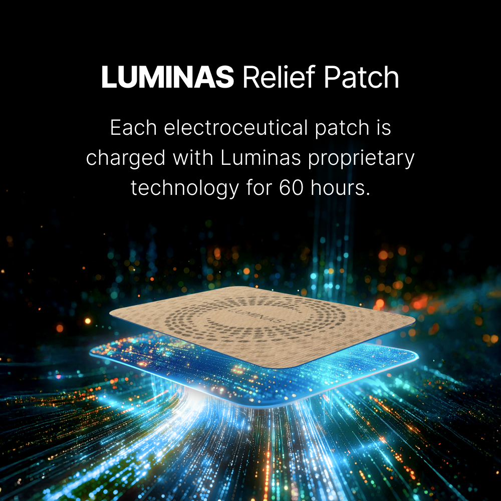 LUMINAS Pain Relief Patches Tan (Large 20-Pack)