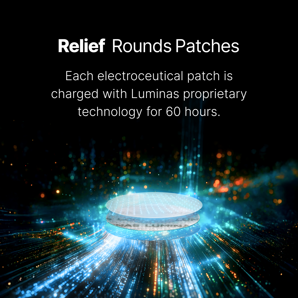 Relief Small - 24 Hour Natural Pain Relief Patches