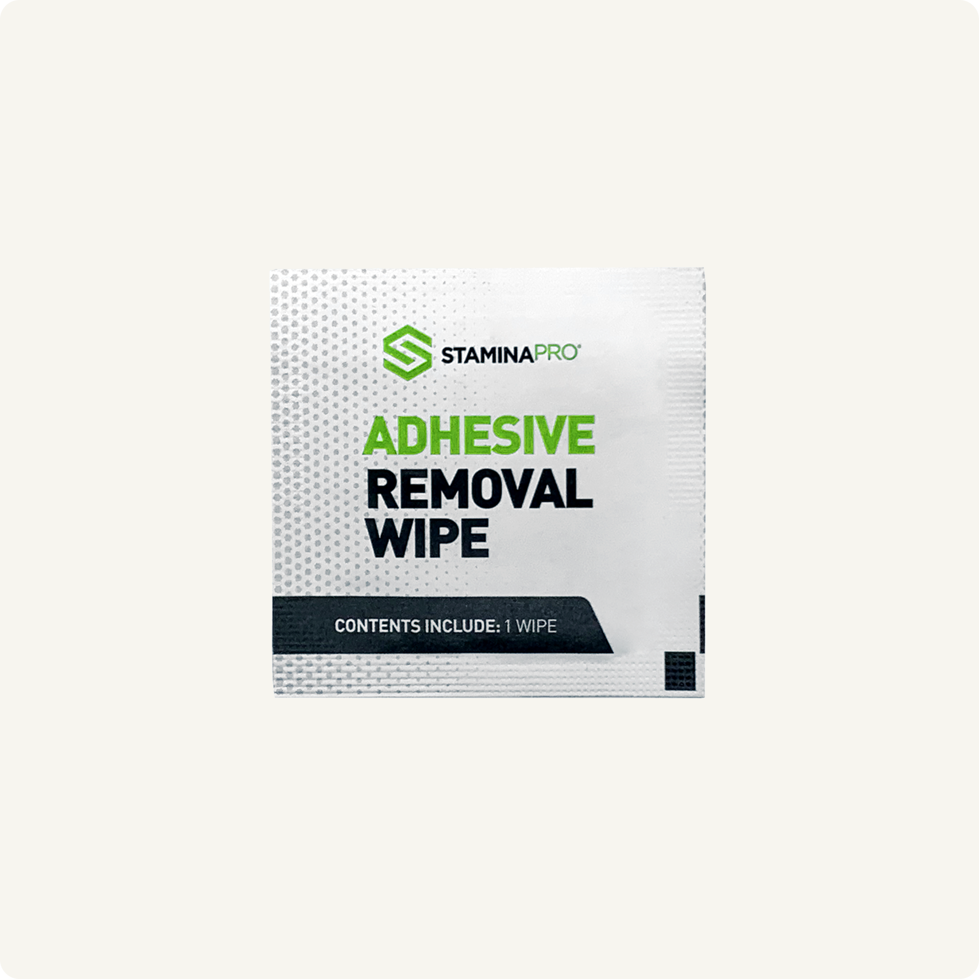 STAMINAPRO Adhesive Removal Wipes
