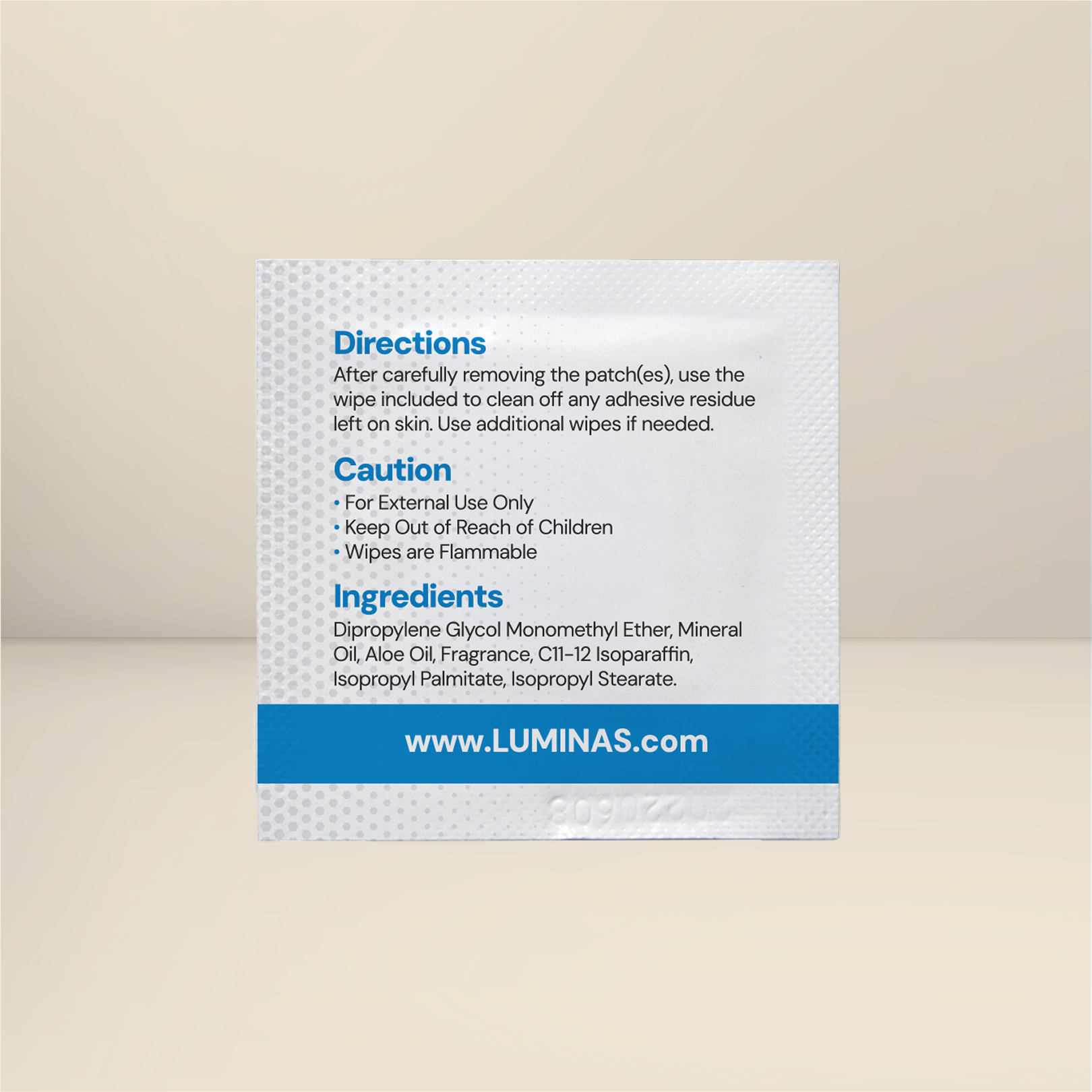 Adhesive Removal Wipes
