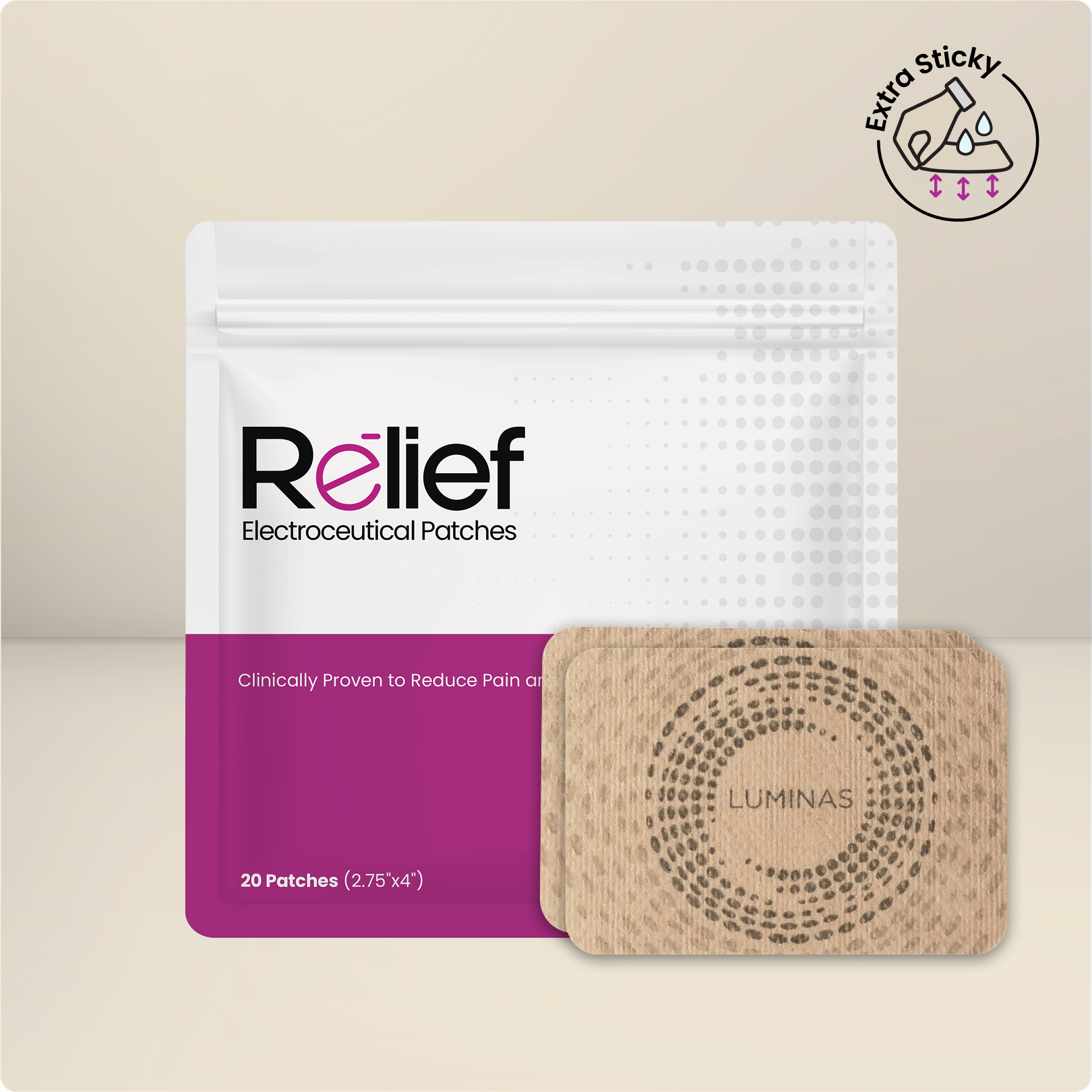 Relief Patch Standard Large Pack