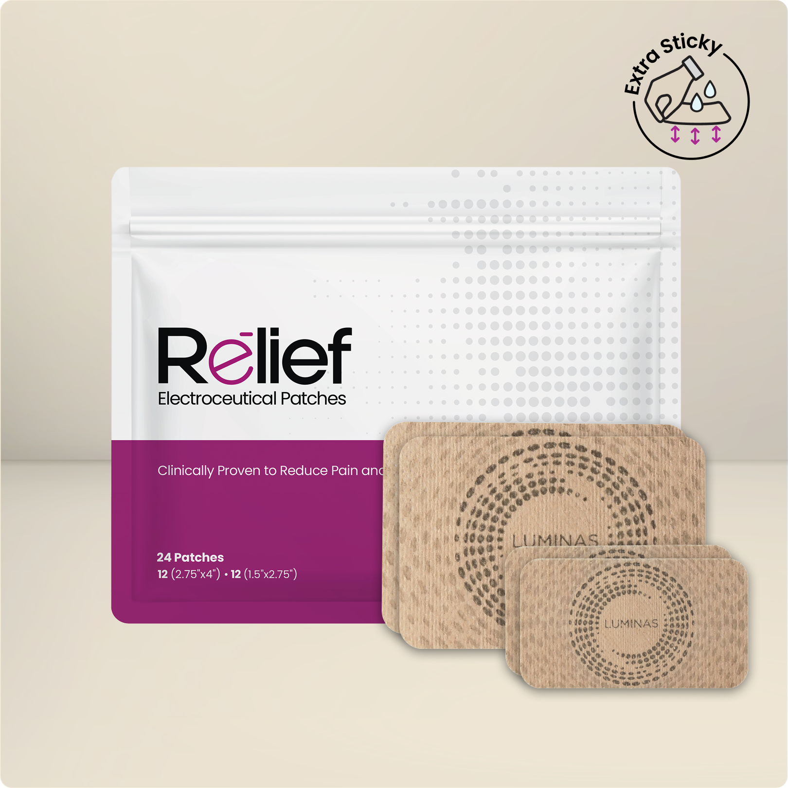Relief Patch Standard Variety Pack