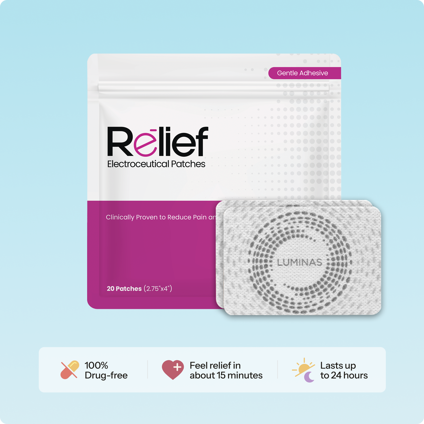 Gentle Relief Large Patch