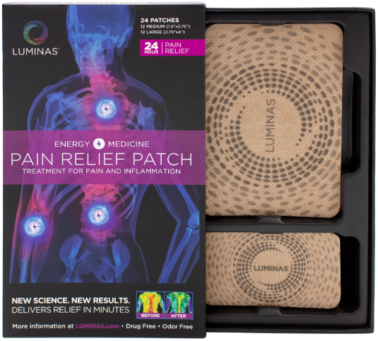 LUMINAS Water Resistant Relief Patches