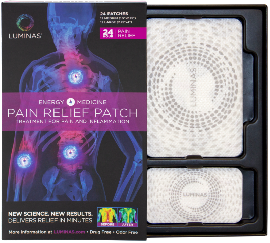 LUMINAS Gentle Adhesive Relief Patches