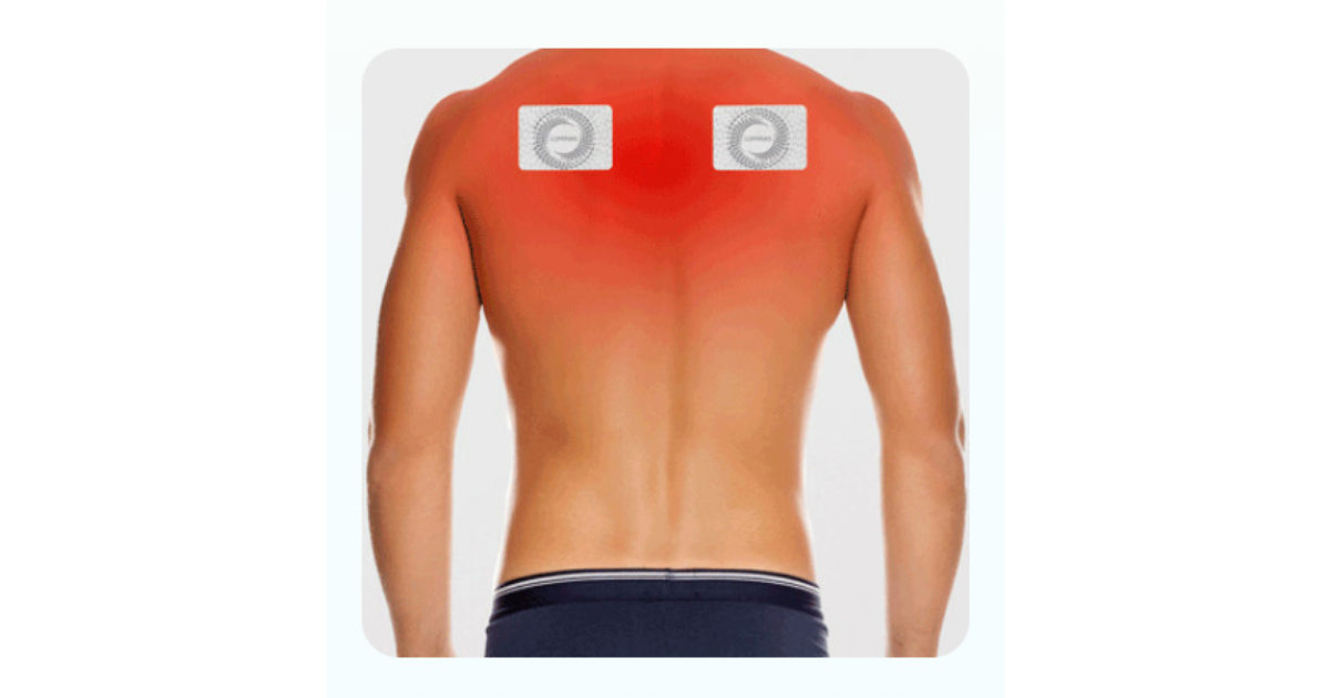 LUMINAS patch placement for shoulder pain